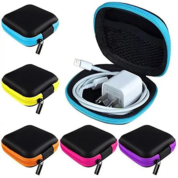 Square Ear-bud Case Portable - Square Ear-bud Case Portable - Image 1 of 8