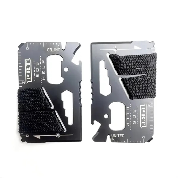 Stainless steel multi-function saber card - Stainless steel multi-function saber card - Image 0 of 3