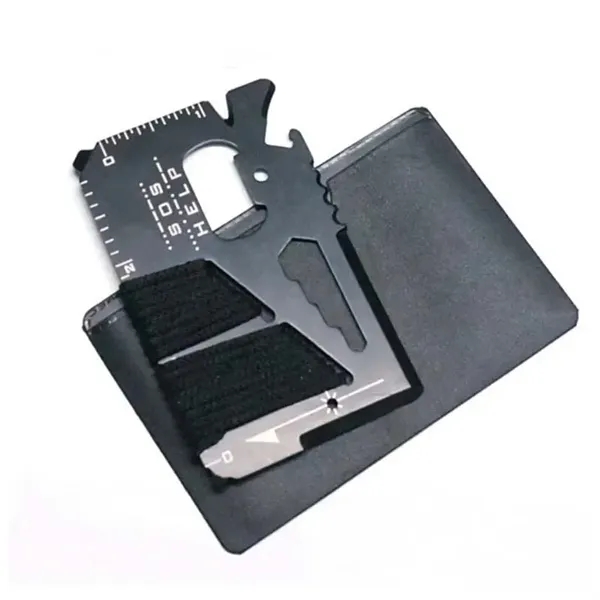 Stainless steel multi-function saber card - Stainless steel multi-function saber card - Image 1 of 3