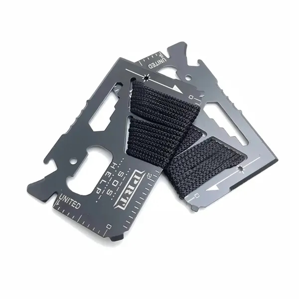 Stainless steel multi-function saber card - Stainless steel multi-function saber card - Image 2 of 3