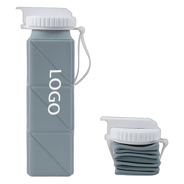 Foldable Sports Water Bottle, - Foldable Sports Water Bottle, - Image 3 of 3