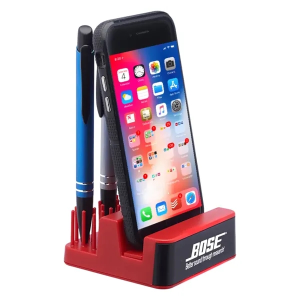 Light Up Logo Cell Phone Stand - Light Up Logo Cell Phone Stand - Image 0 of 3