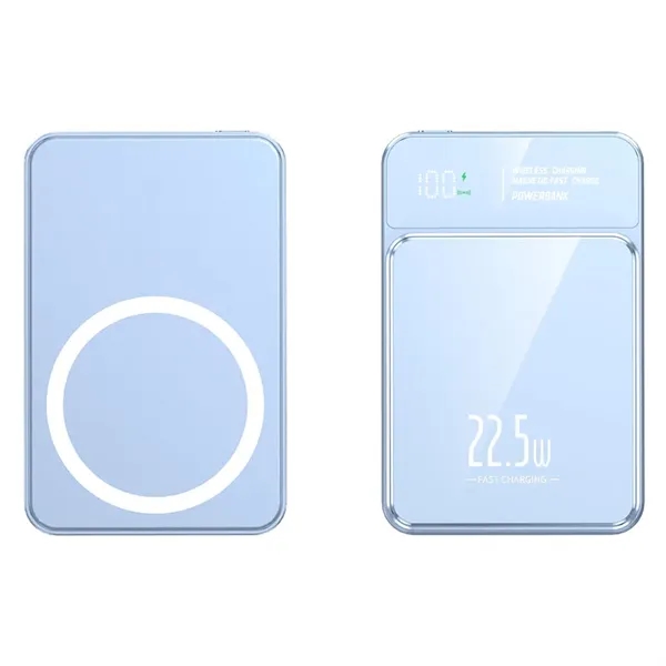 PD Magnetic Power Bank 5,000mAh w/ Display - PD Magnetic Power Bank 5,000mAh w/ Display - Image 9 of 11