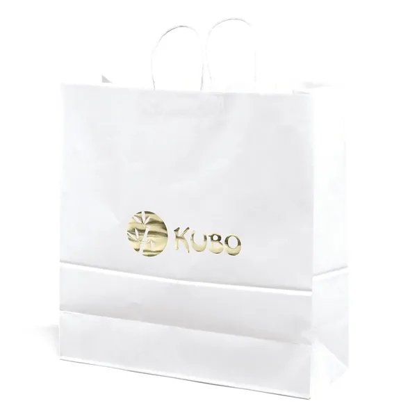 Duke - White Shopper - Foil Print