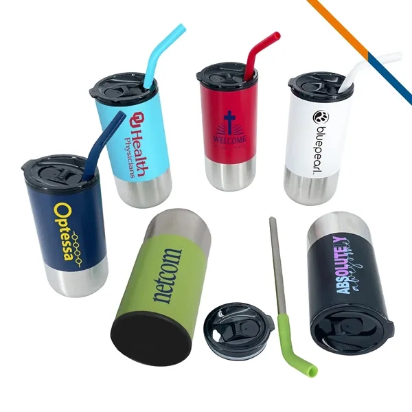 Layer Stainless Steel Tumbler - 16 OZ. - Layer Stainless Steel Tumbler - 16 OZ. - Image 1 of 12