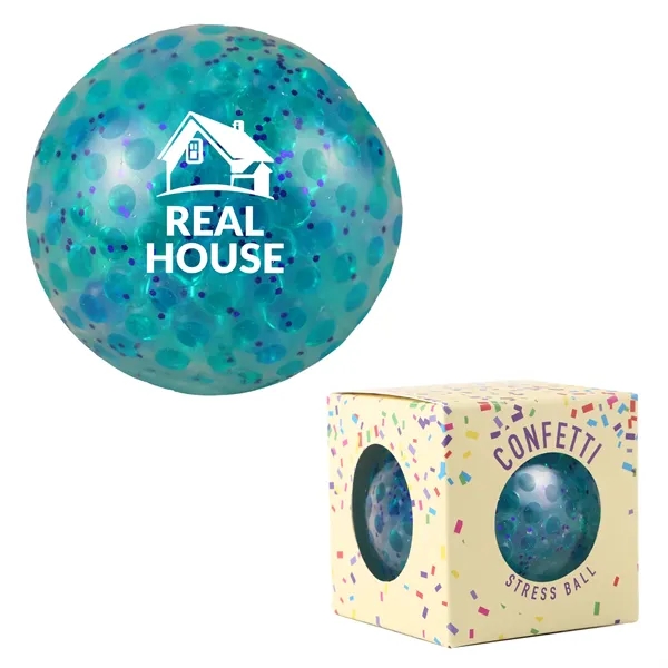 Confetti Stress Reliever Balls - Confetti Stress Reliever Balls - Image 4 of 6