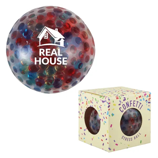 Confetti Stress Reliever Balls - Confetti Stress Reliever Balls - Image 6 of 6