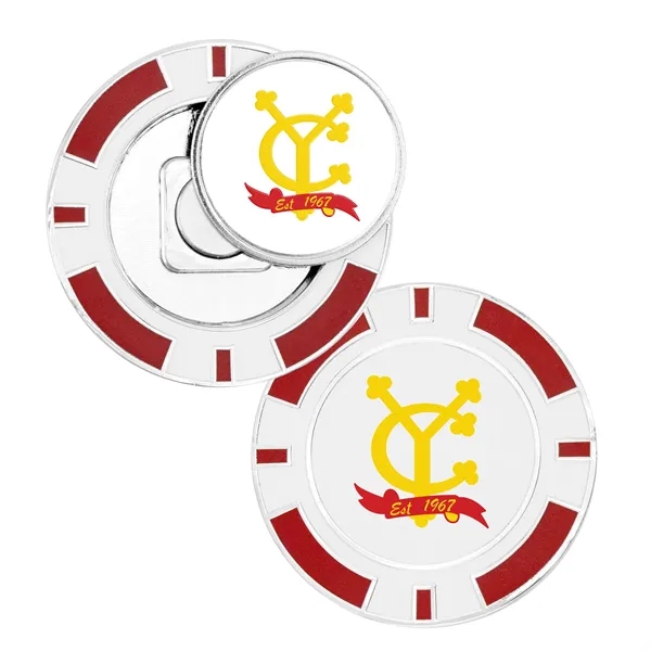Golf Poker Chip Coin w/ Ball Marker - Golf Poker Chip Coin w/ Ball Marker - Image 13 of 13