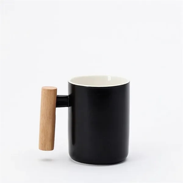Mug With Bamboo Lid - Mug With Bamboo Lid - Image 4 of 5