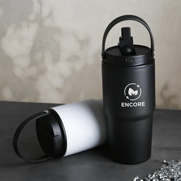 Phoenix Recycled Stainless Steel Flip Straw Tumbler - Phoenix Recycled Stainless Steel Flip Straw Tumbler - Image 1 of 5