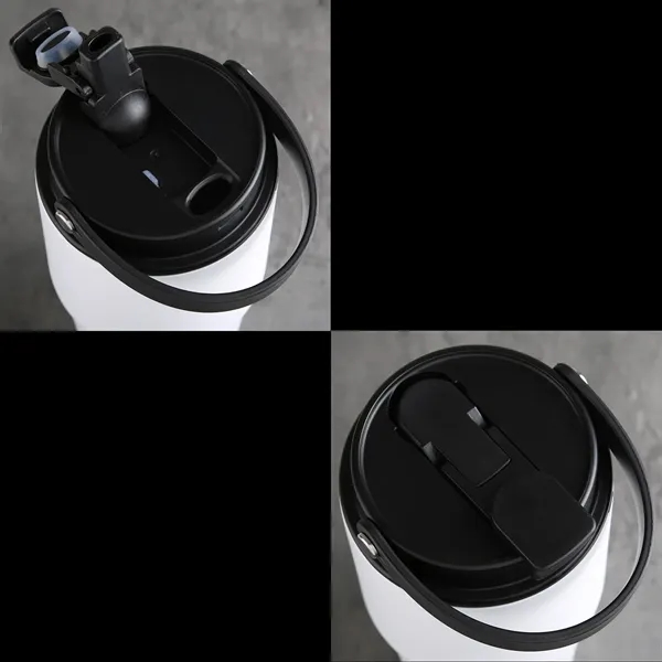 Phoenix Recycled Stainless Steel Flip Straw Tumbler - Phoenix Recycled Stainless Steel Flip Straw Tumbler - Image 2 of 5