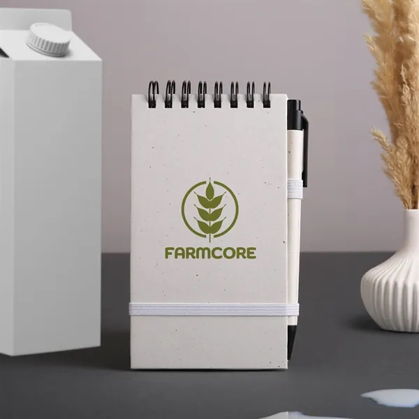 Dairy Diary Recycled Milk Carton Jotter - Dairy Diary Recycled Milk Carton Jotter - Image 0 of 2