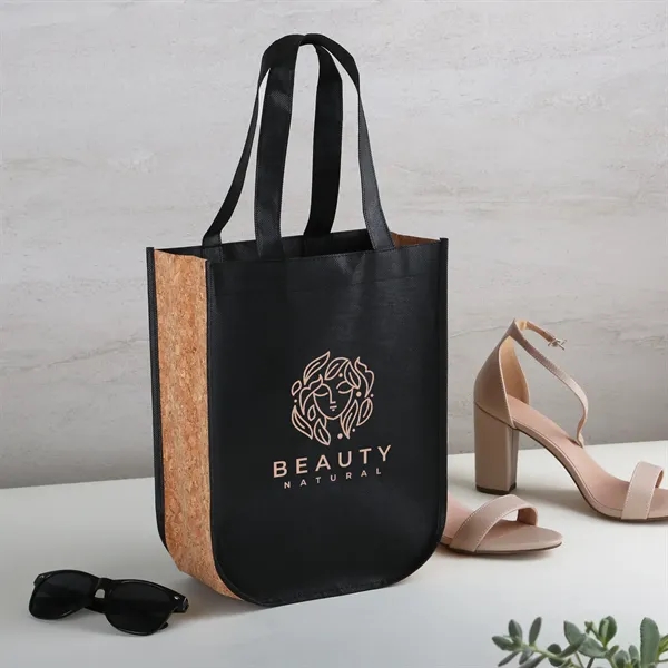 Cork'd + Recycled Plastic Fashion Tote - Cork'd + Recycled Plastic Fashion Tote - Image 0 of 4