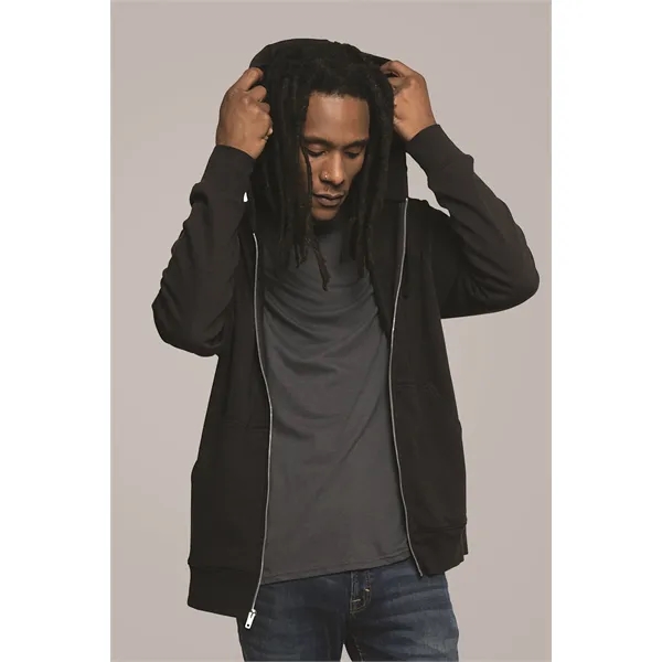 KOI® ELEMENT TRIBLEND FLEECE FULL ZIP HOOD. - KOI® ELEMENT TRIBLEND FLEECE FULL ZIP HOOD. - Image 0 of 5