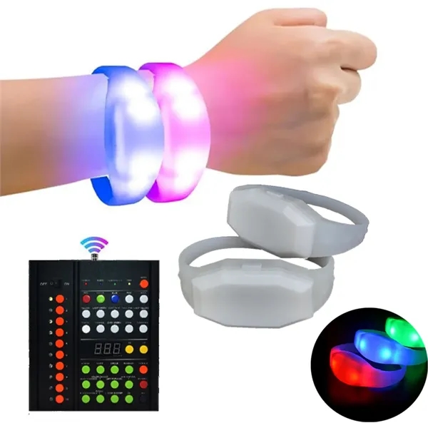 Party Favors Controllable Flashing Wristband - Party Favors Controllable Flashing Wristband - Image 0 of 4