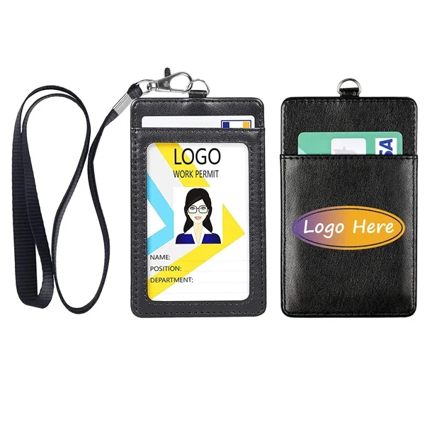 ID Badge Holder with Lanyard - ID Badge Holder with Lanyard - Image 0 of 4