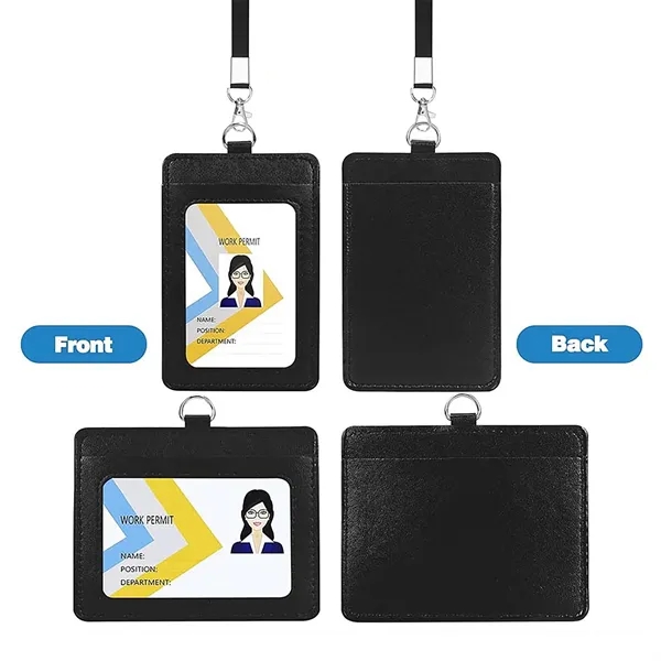 ID Badge Holder with Lanyard - ID Badge Holder with Lanyard - Image 2 of 4