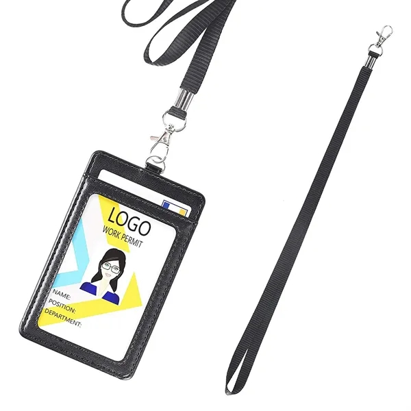 ID Badge Holder with Lanyard - ID Badge Holder with Lanyard - Image 4 of 4