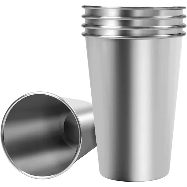 9oz/12oz/13.5oz/16.9oz/23.6oz Stainless Steel Cup Tumbler - 9oz/12oz/13.5oz/16.9oz/23.6oz Stainless Steel Cup Tumbler - Image 1 of 5