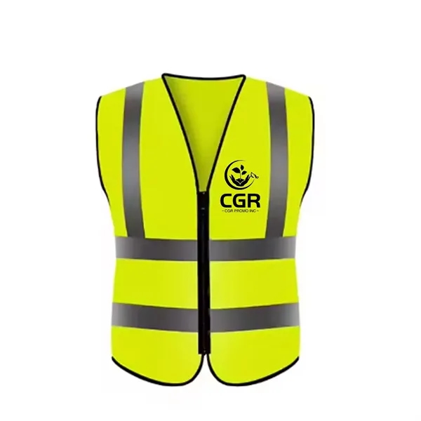 High Visibility Reflective Safety Vest - High Visibility Reflective Safety Vest - Image 1 of 3