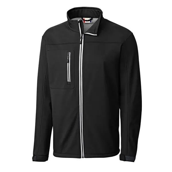 Clique Telemark Eco Stretch Softshell Full Zip Mens Jacket - Clique Telemark Eco Stretch Softshell Full Zip Mens Jacket - Image 11 of 27