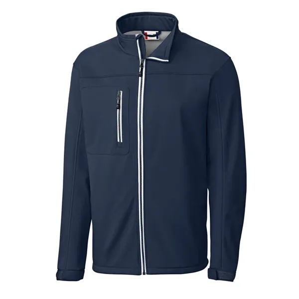 Clique Telemark Eco Stretch Softshell Full Zip Mens Jacket - Clique Telemark Eco Stretch Softshell Full Zip Mens Jacket - Image 13 of 27