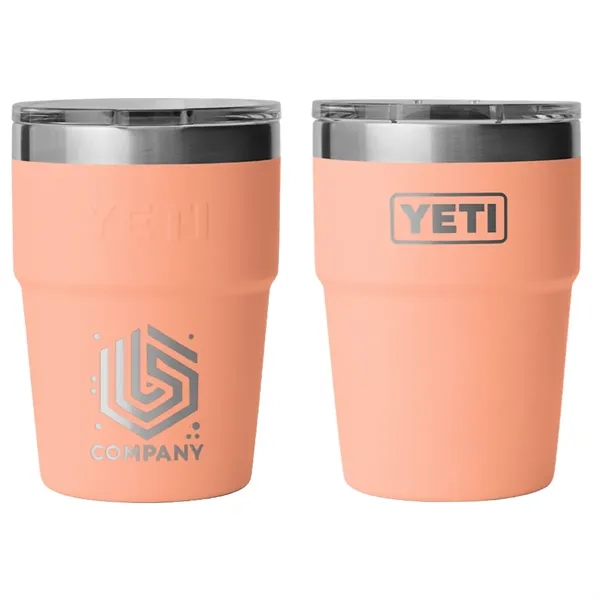 YETI Rambler 16 OZ Stackable Cup w/ MagSlider Lid - YETI Rambler 16 OZ Stackable Cup w/ MagSlider Lid - Image 4 of 9