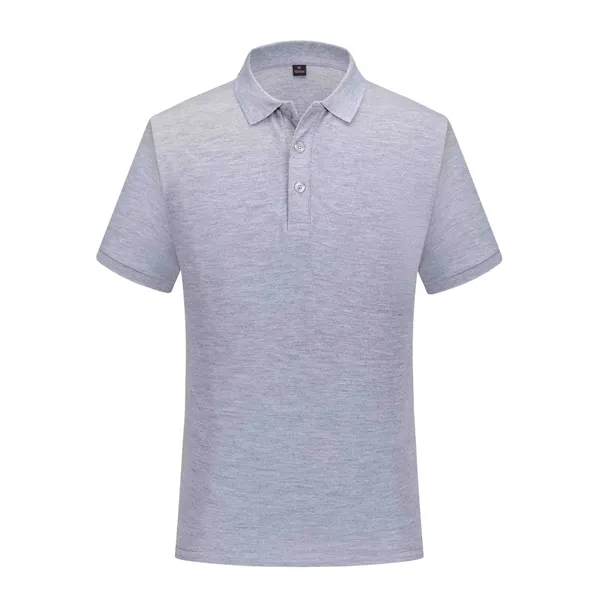 Men's Cotton Short Sleeve Polo - Men's Cotton Short Sleeve Polo - Image 3 of 5