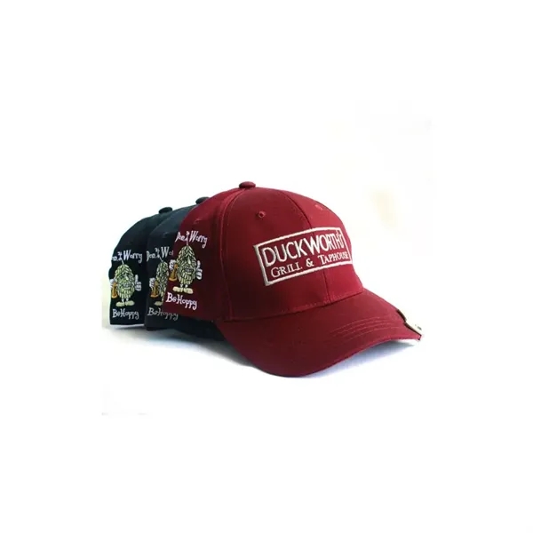 Embroidered Cap With Bottle Opener - Embroidered Cap With Bottle Opener - Image 6 of 6