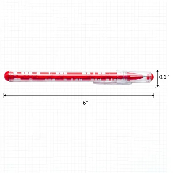 ABS Novelty Maze Puzzle Shape Ballpoint Pen w/Built in Ball - ABS Novelty Maze Puzzle Shape Ballpoint Pen w/Built in Ball - Image 1 of 7