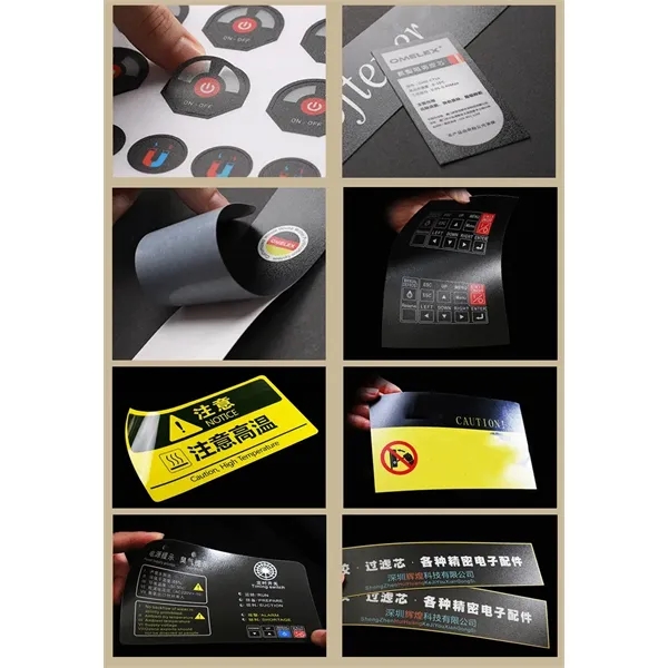 Self-adhesive PVC Waterproof Labels stickers - Self-adhesive PVC Waterproof Labels stickers - Image 1 of 11