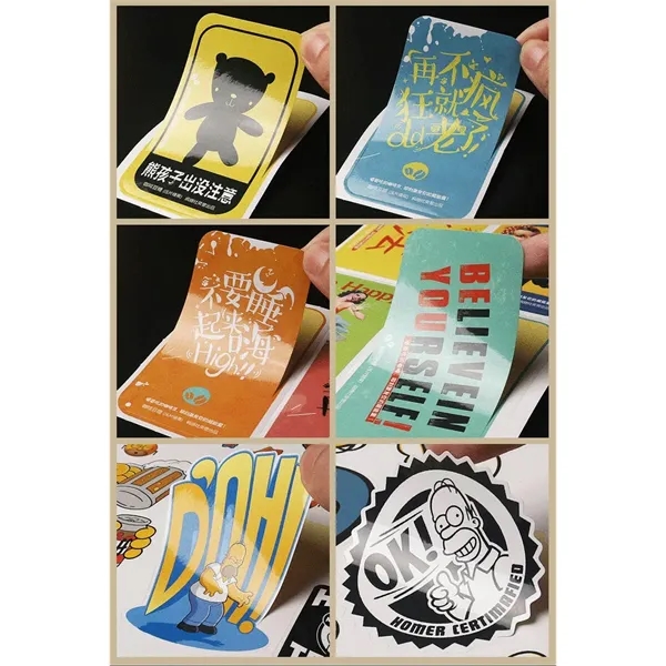 Self-adhesive PVC Waterproof Labels stickers - Self-adhesive PVC Waterproof Labels stickers - Image 2 of 11