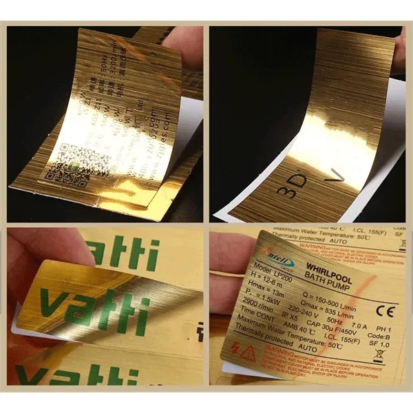 Self-adhesive PVC Waterproof Labels stickers - Self-adhesive PVC Waterproof Labels stickers - Image 4 of 11