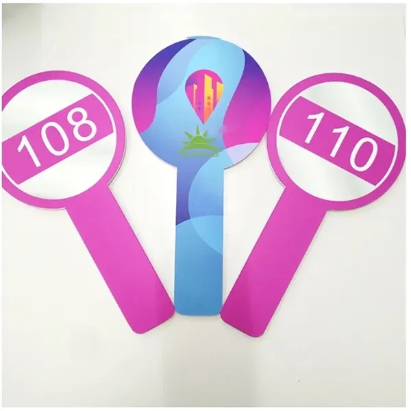4*12''Plastic Number Plates Auction Bid Paddle Sign Placard - 4*12''Plastic Number Plates Auction Bid Paddle Sign Placard - Image 6 of 6