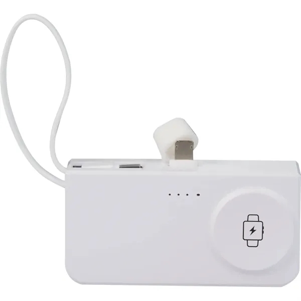 Hue Plus 5000 mAh Power Bank with Watch Charger - Hue Plus 5000 mAh Power Bank with Watch Charger - Image 0 of 0