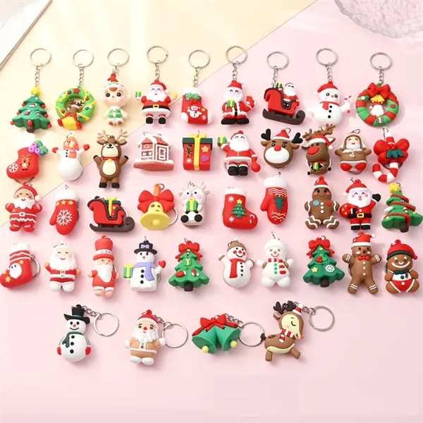 Christmas Ornament Keychain - Christmas Ornament Keychain - Image 1 of 7
