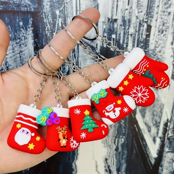 Christmas Ornament Keychain - Christmas Ornament Keychain - Image 3 of 7
