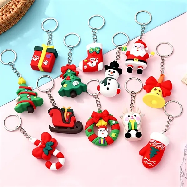 Christmas Ornament Keychain - Christmas Ornament Keychain - Image 4 of 7