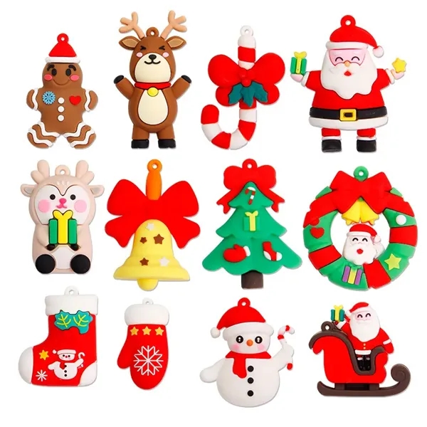 Christmas Ornament Keychain - Christmas Ornament Keychain - Image 7 of 7