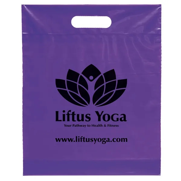 12W x 15H Die Cut Handle Bag - Flexo Ink Print - 12W x 15H Die Cut Handle Bag - Flexo Ink Print - Image 22 of 29