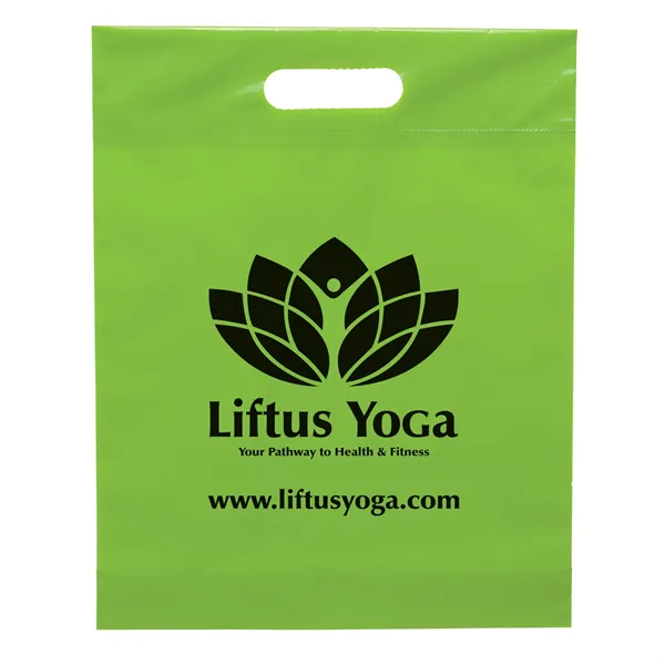 12W x 15H Die Cut Handle Bag - Flexo Ink Print - 12W x 15H Die Cut Handle Bag - Flexo Ink Print - Image 23 of 29