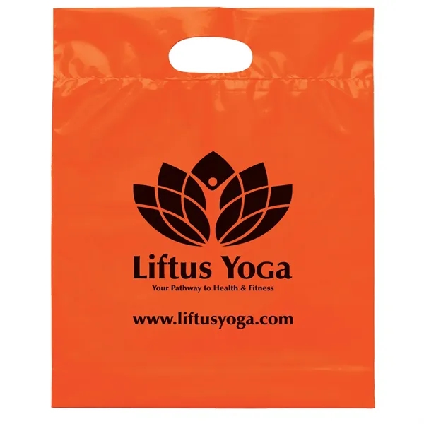 12W x 15H Die Cut Handle Bag - Flexo Ink Print - 12W x 15H Die Cut Handle Bag - Flexo Ink Print - Image 25 of 29