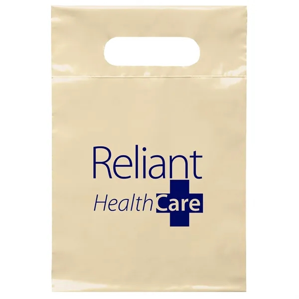 7W x 10 1/2H Die Cut Handle Bag - Flexo Ink Print - 7W x 10 1/2H Die Cut Handle Bag - Flexo Ink Print - Image 14 of 27