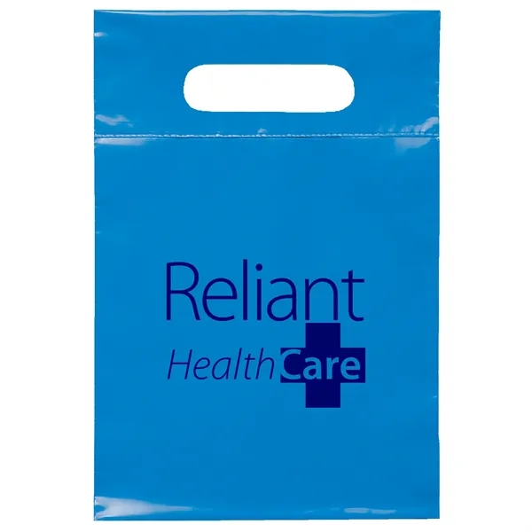 7W x 10 1/2H Die Cut Handle Bag - Flexo Ink Print - 7W x 10 1/2H Die Cut Handle Bag - Flexo Ink Print - Image 17 of 27