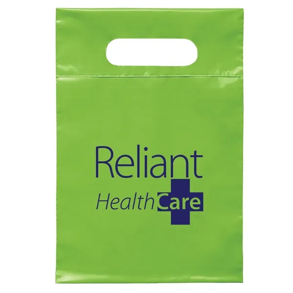 7W x 10 1/2H Die Cut Handle Bag - Flexo Ink Print - 7W x 10 1/2H Die Cut Handle Bag - Flexo Ink Print - Image 21 of 27
