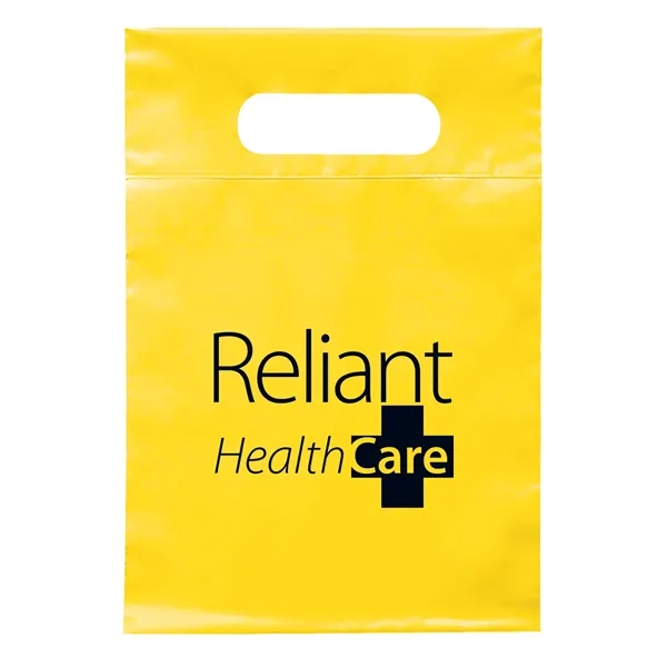 7W x 10 1/2H Die Cut Handle Bag - Flexo Ink Print - 7W x 10 1/2H Die Cut Handle Bag - Flexo Ink Print - Image 26 of 27