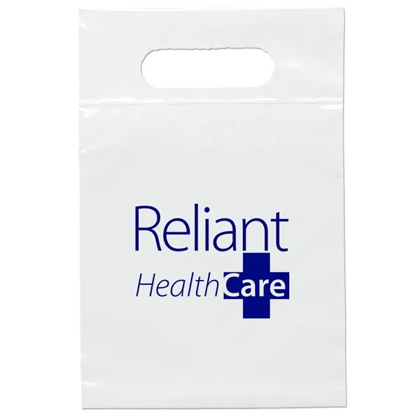 7W x 10 1/2H Die Cut Handle Bag - Flexo Ink Print - 7W x 10 1/2H Die Cut Handle Bag - Flexo Ink Print - Image 27 of 27