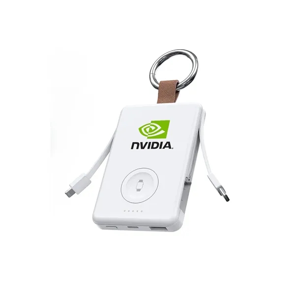 Velanova 5,000 mAh Charger w/ Apple & Samsung Watch Charging - Velanova 5,000 mAh Charger w/ Apple & Samsung Watch Charging - Image 0 of 10