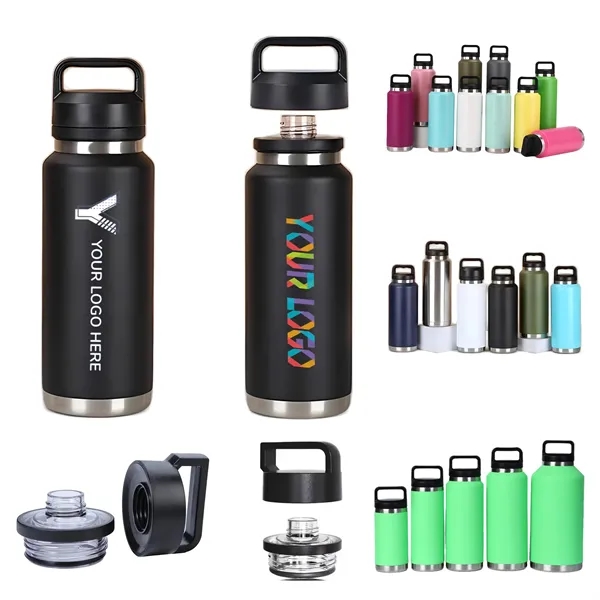 20OZ Vacuum Insulated Stainless Steel Bottle With Chug Cap