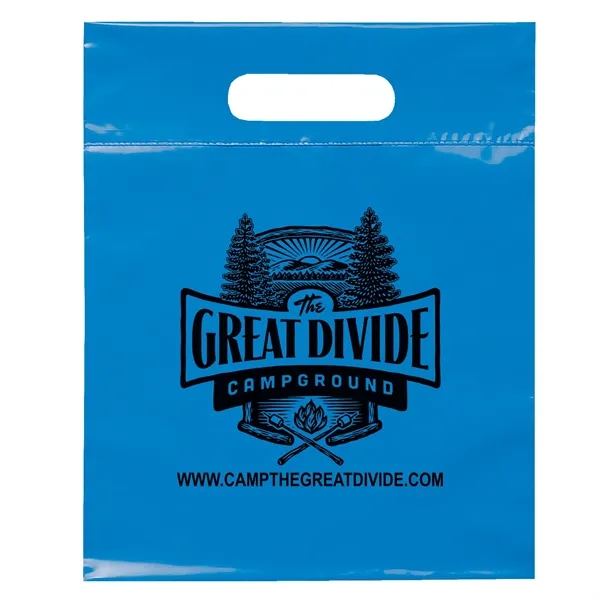 9 1/2W x 12H Die Cut Handle Bag - Flexo Ink Print - 9 1/2W x 12H Die Cut Handle Bag - Flexo Ink Print - Image 0 of 27